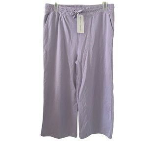 NWT Threads 4 Thought Lavender Cropped Sweatpants-Large